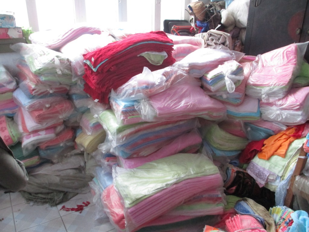 Factory Wholesale Chemical Fiber Cloth Strips Light Color Dark Flowering Cloth Strips Rag Cleaning Waste Cloth