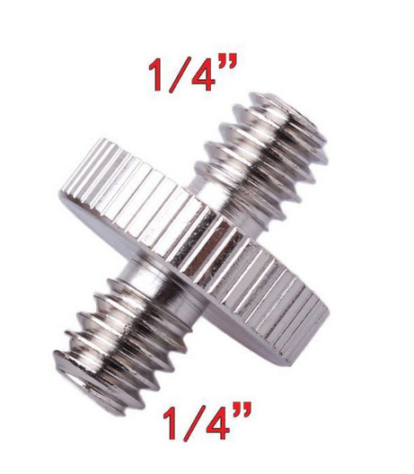 Крепление для машины с быстросъемной пластиной специальный винт/1/4 поворот 1/4 дюйма двусторонний винт/позиционирующий болт