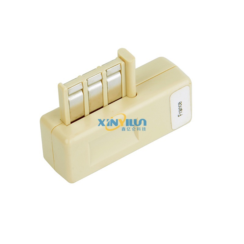 French telephone plug French telephone adapter French male to American female French head to RJ11 6P4C