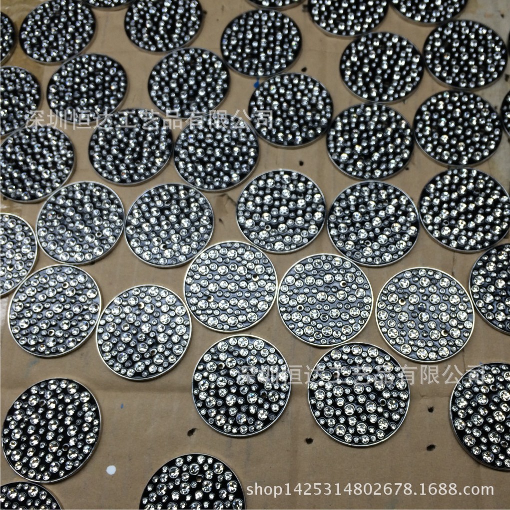 Diamond Inlay Processing, Hardware Diamond Inlay, Diamond Stickers, Various Products with Diamond Inlay, Fashionable Handmade Diamond Inlay