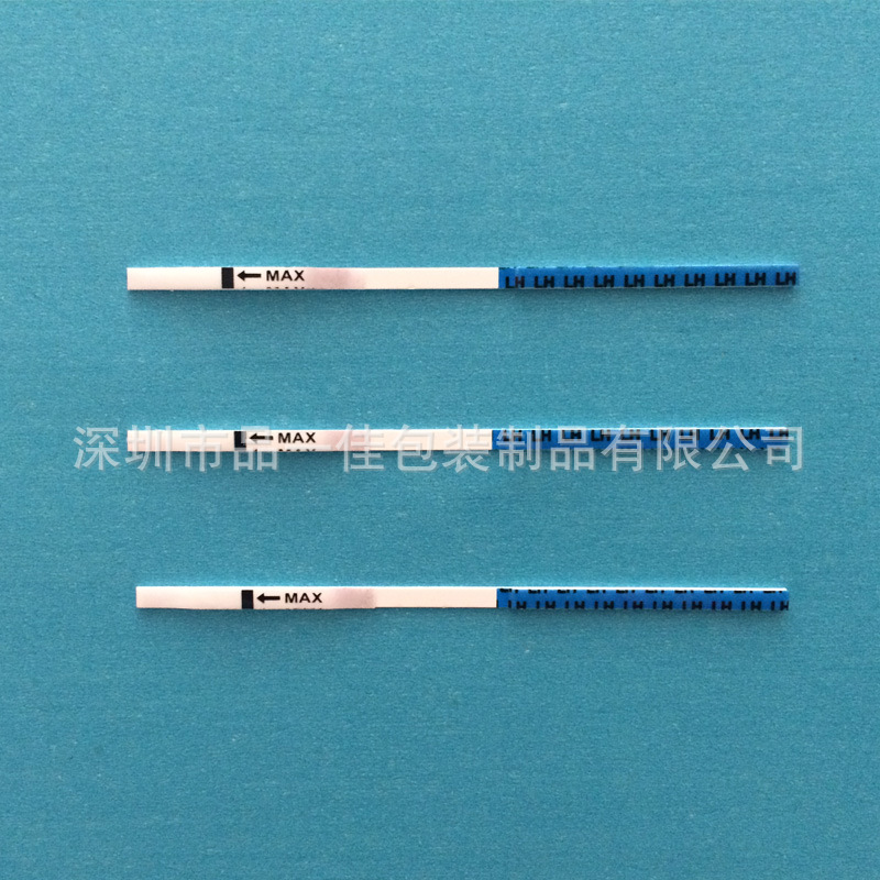 Cross-Border Hot Selling Only for Export English Packaging Ovulation Test Paper Lh Ovulation Strips Early Pregnancy Test Wholesale