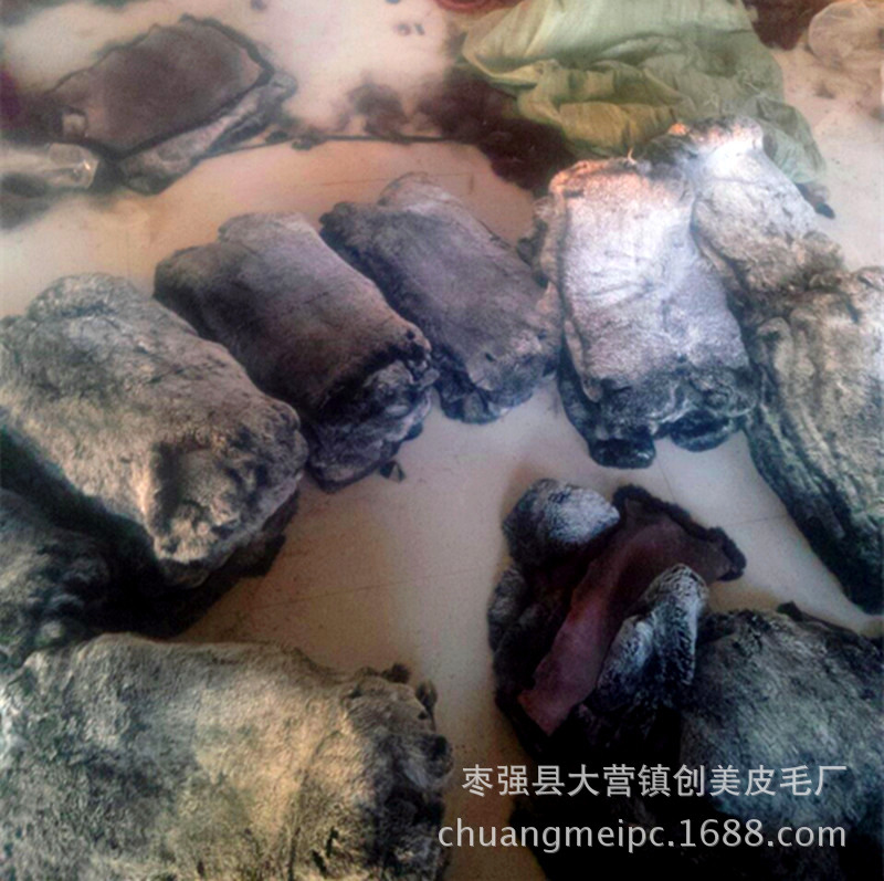 Rex Rabbit Fur Grass Frosting Black Rex Rabbit Skin DIY Mobile Phone Case Rex Rabbit Raw Material Perfume Holt Whole Rabbit Hair