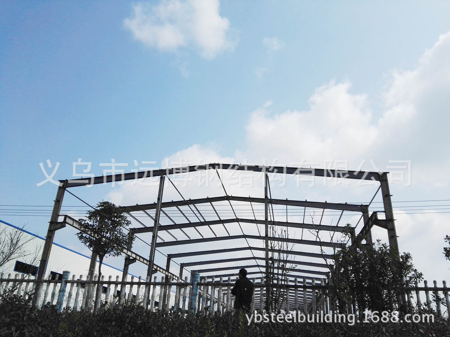 Yiwu Steel Structure Standard Factory Warehouse Office Building Additional Floor Design Production and Installation One-Stop High Quality