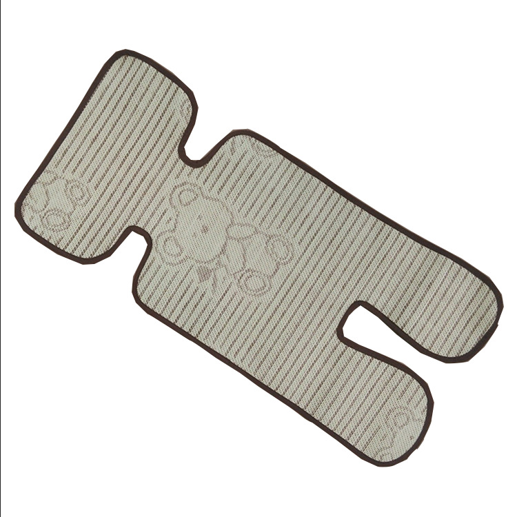 5-point stroller mat mat baby carriage Linen straw mat umbrella car mat rattan mat dining chair mat wholesale