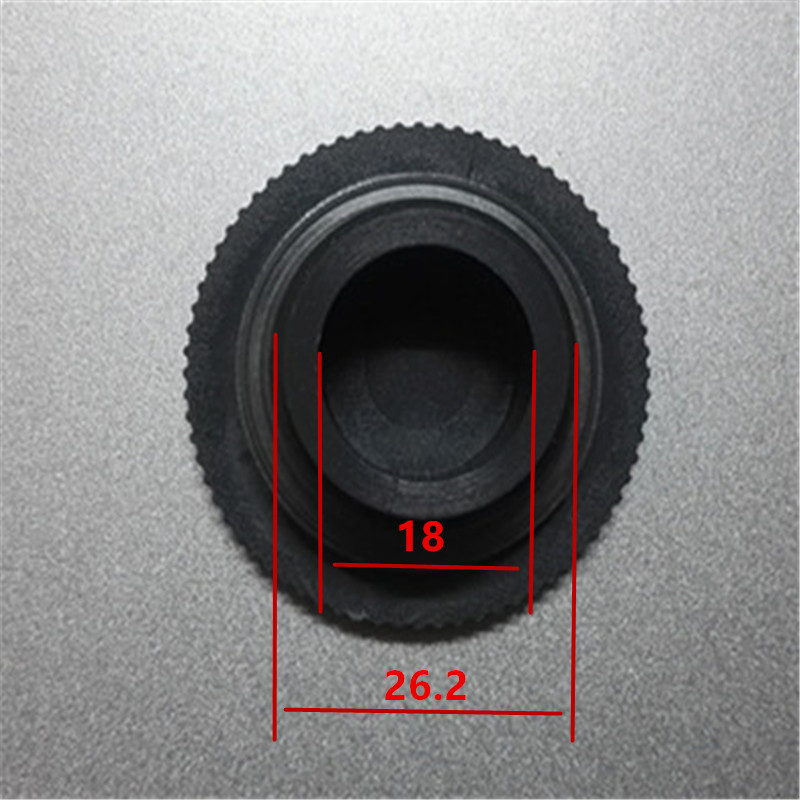 Cixi quality PVC plastic plug water tank connector outer teeth round 6 points