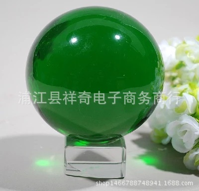 Color Crystal Ball Ornaments Home Decorations Ball Ornaments Light Ball Office