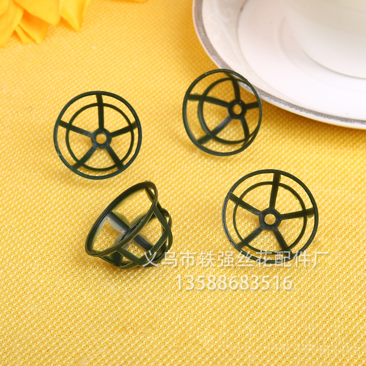 3 см пластиковая пустая чаша аксессуары для искусственных цветов пустая чаша для создания подделки цветочные материалы оптовая продажа