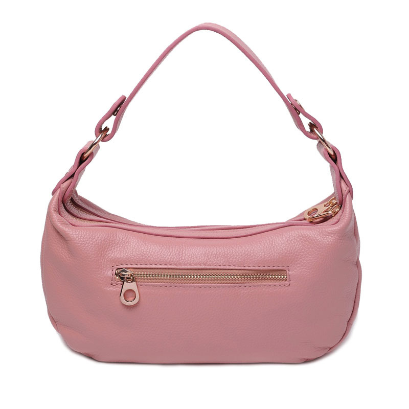 2025 Spring Korean Fashion Casual Handbag Women's Single Shoulder First Layer Cowhide Crossbody Bag Genuine Leather Women's Bag