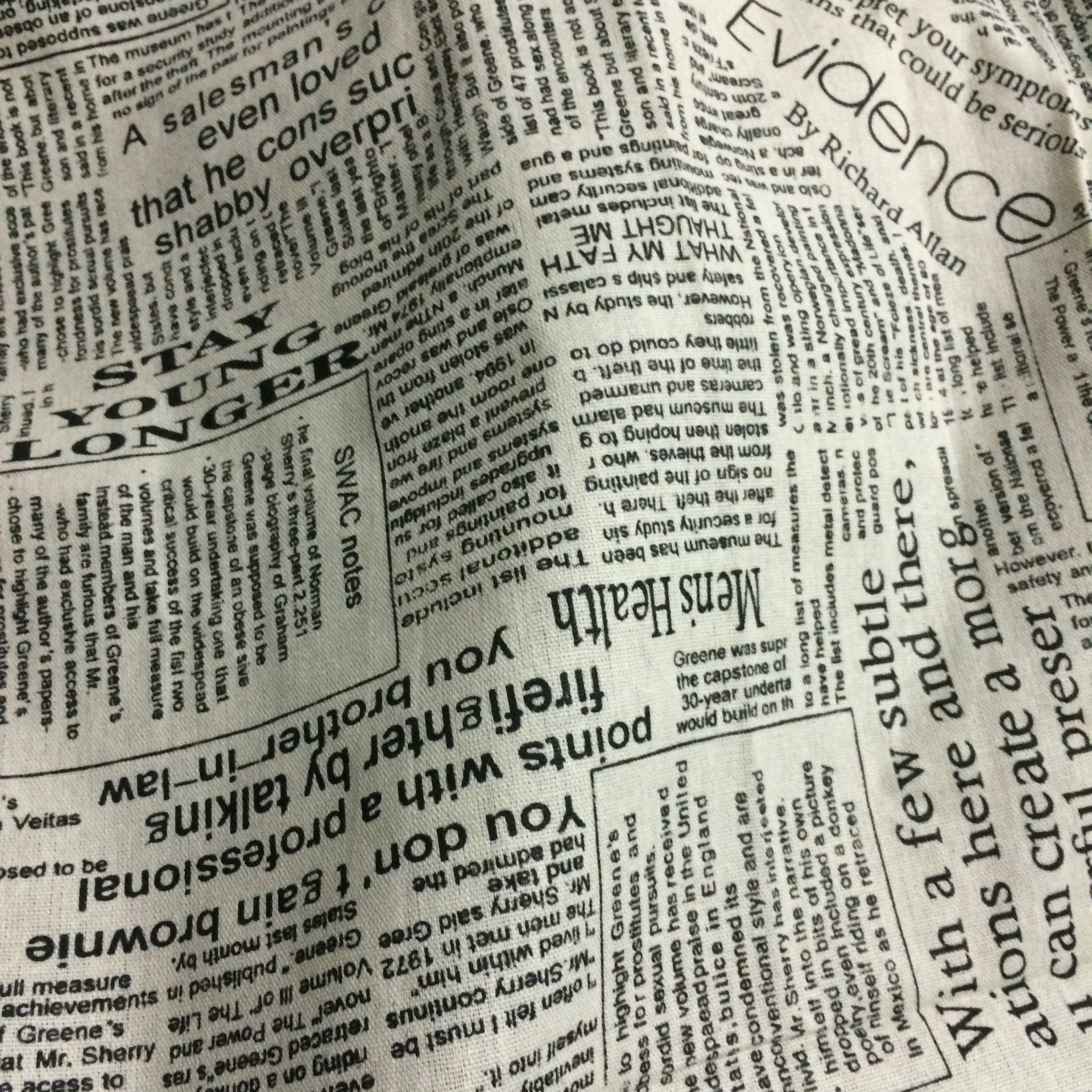 Ткань с английскими буквами, газетный льняной фон, скатерть, ткань для диванов, оптовая продажа