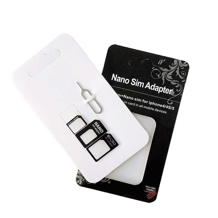 sim card holder restore card holder 4-piece set nano card holder restore card holder sim in stock printable LOGO