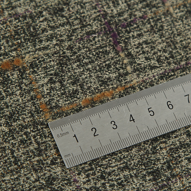 Autumn and winter coat flower woolen fabric fashion coat suit pants fabric manufacturer in stock supply