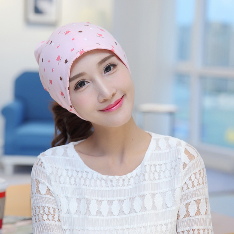 Новая корейская версия осенней луны ноября кепки ветронепроницаемая для беременных простая модная теплая кепка оптом