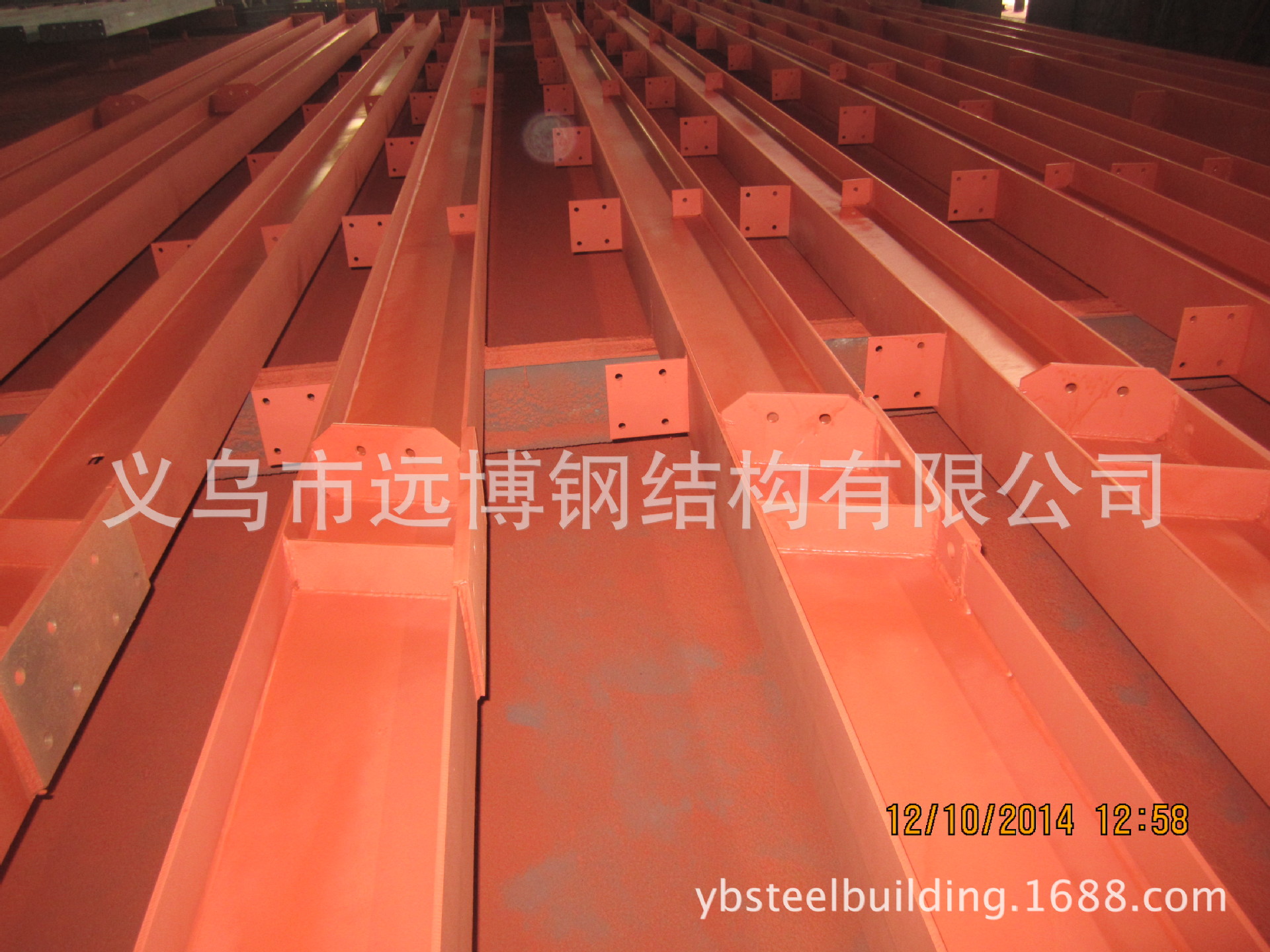 Yiwu Standard Steel Structure Factory Large Span Steel Structure Warehouse Steel Structure Engineering Design Budget Processing