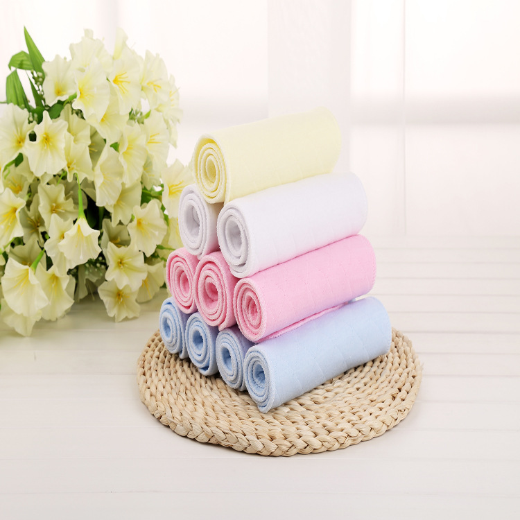 Baby diaper cotton 3-layer newborn summer urine ring washable breathable to prevent red PP soft diapers