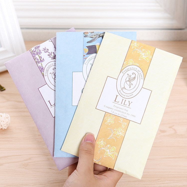 F6220 Hangable Spice Sachet Wardrobe Mold-proof Insect-proof Aromatherapy Bag Sachet Wardrobe Natural Sachet