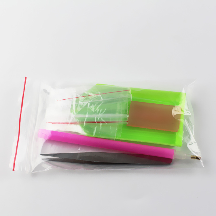 Manufacturer Supplies Diamond Painting Tool Kit Clay Cross Stitch Dot Drill Dot Drill Tool Set Wholesale Crystal