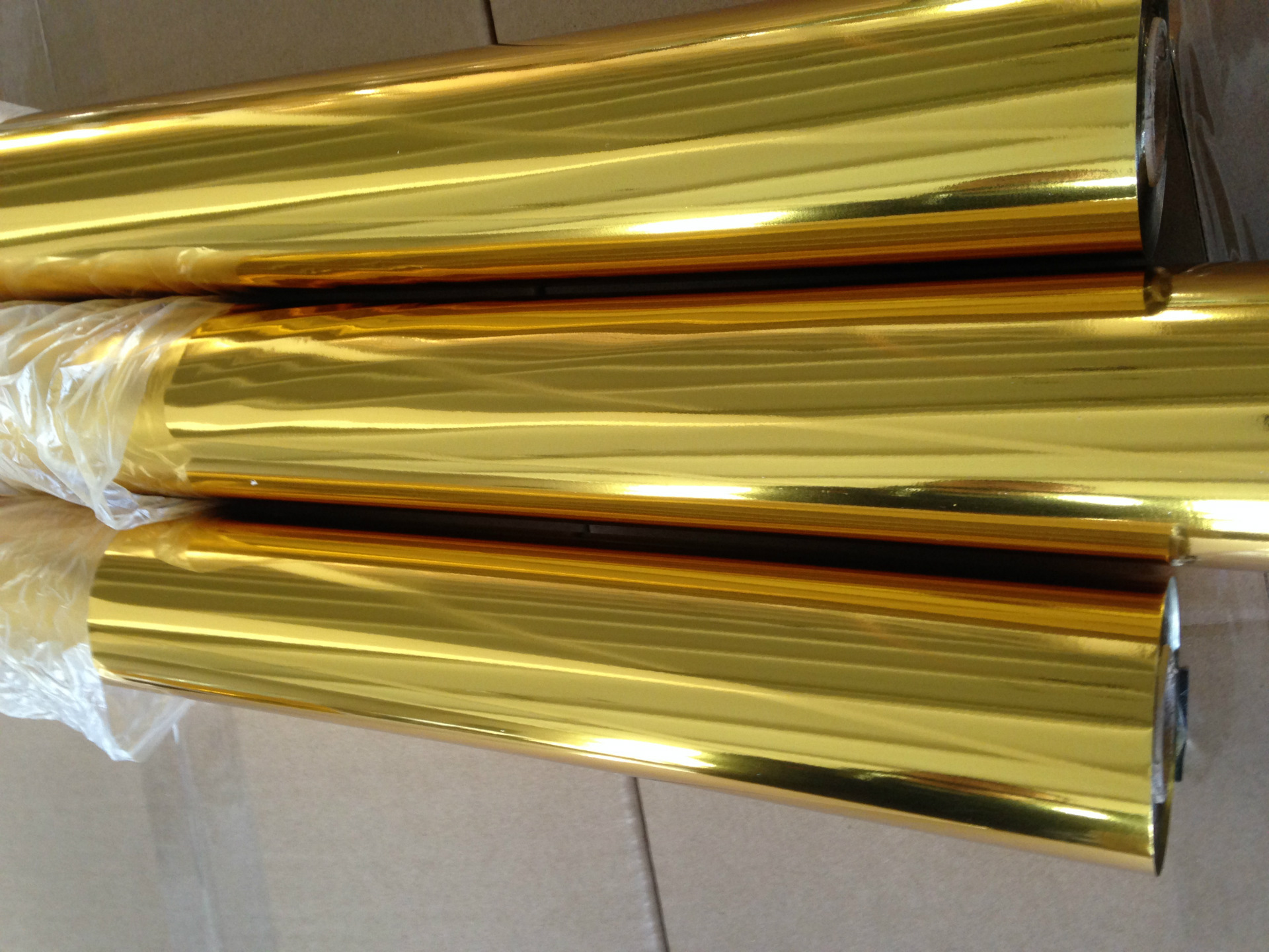 M4 gold leather gilding paper aluminum stamping paper 0.64*120 aluminum stamping foil customized specifications