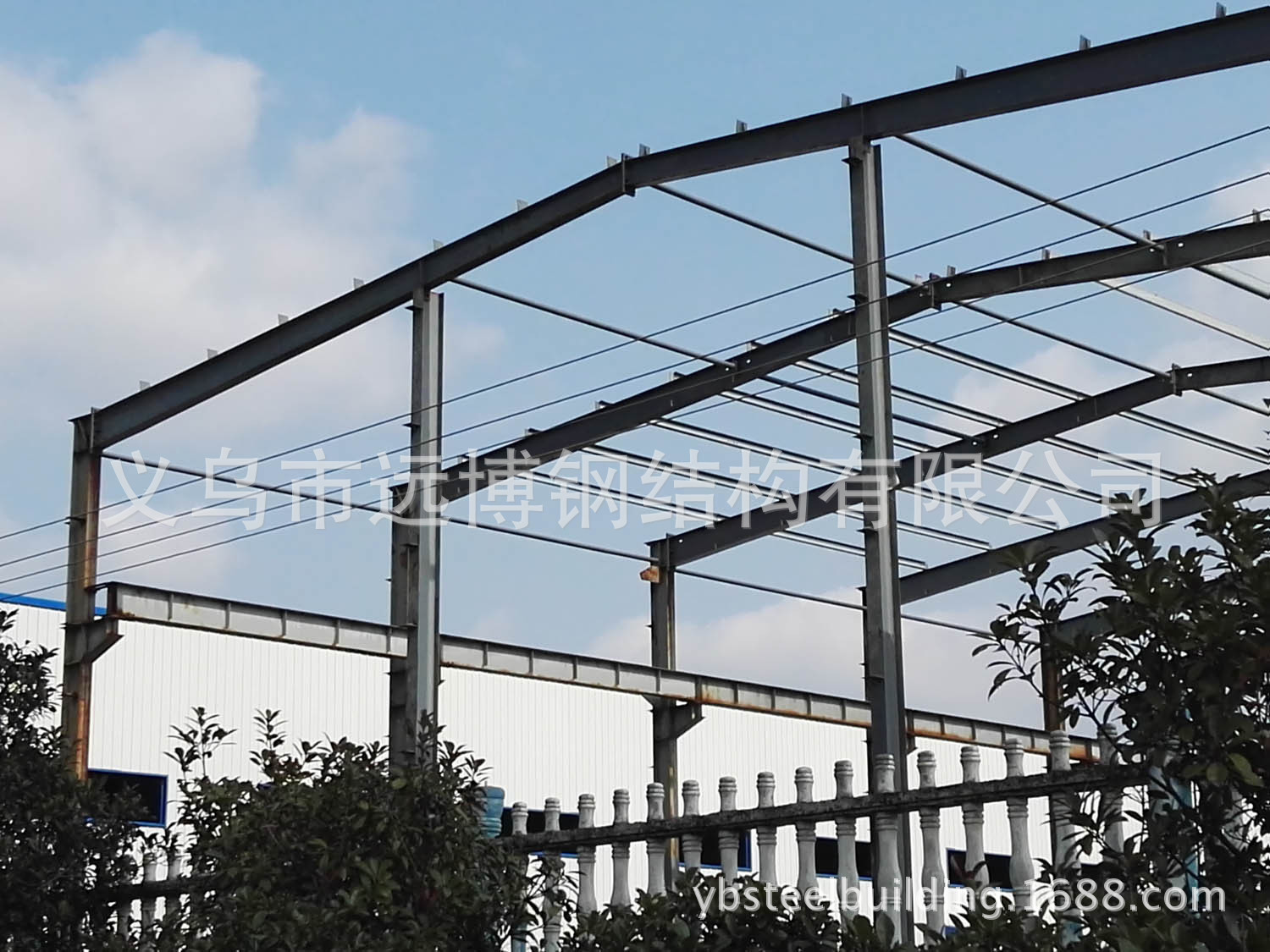 Yiwu Steel Structure Standard Factory Warehouse Office Building Additional Floor Design Production and Installation One-Stop High Quality