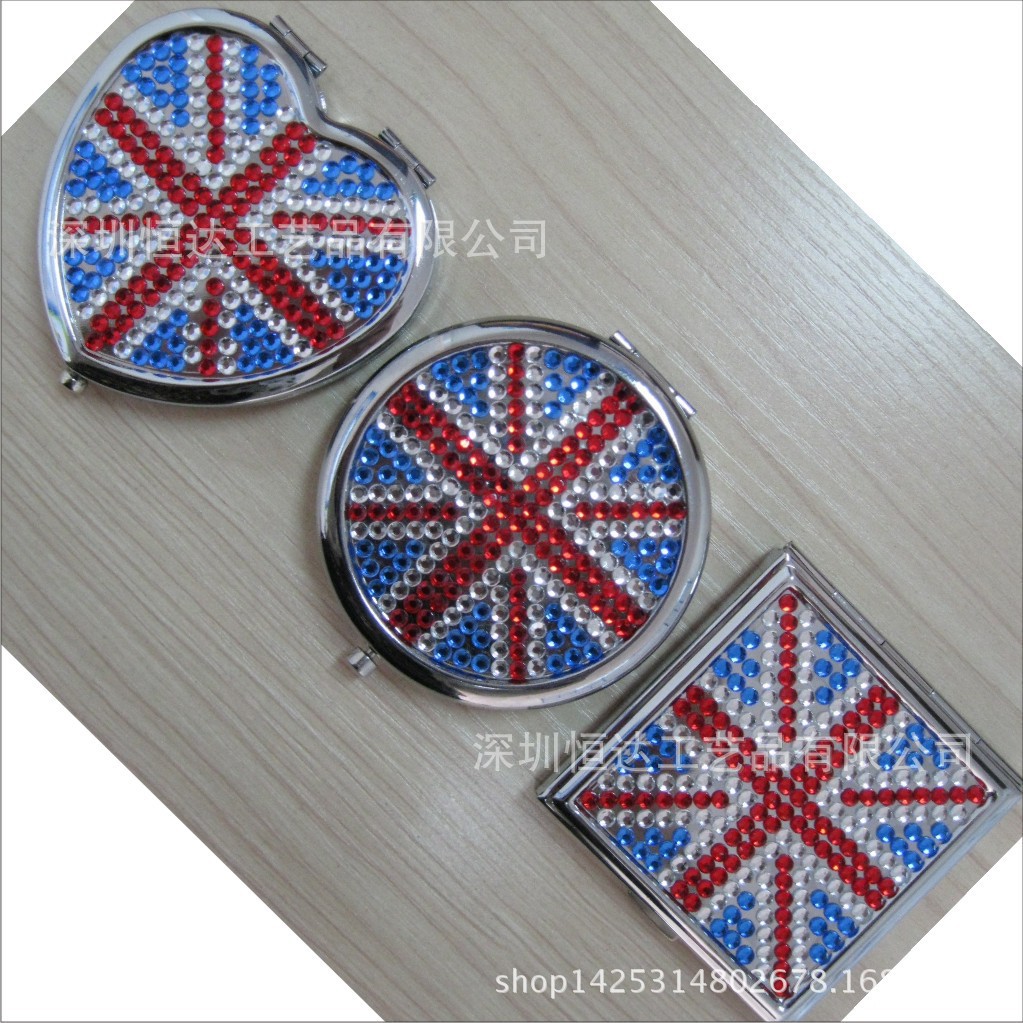 Shenzhen Manufacturer's Mobile Phone Square Mobile Power Supply with Diamonds, Diamonds, Round Power Bank, Processing Jewelry