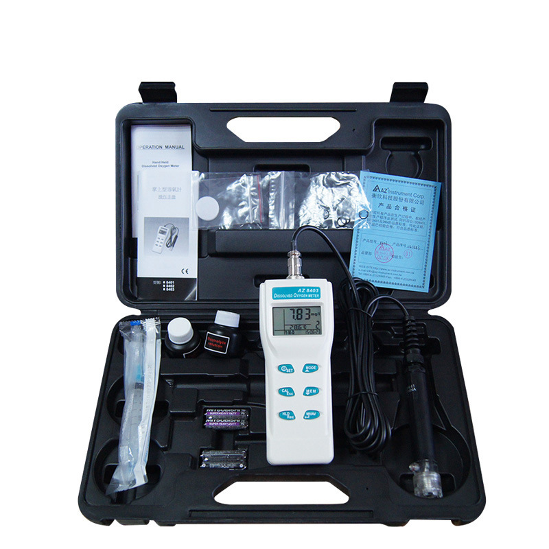 Taiwan Hengxin AZ8403 portable dissolved oxygen meter aquaculture dissolved oxygen water test dissolved oxygen meter