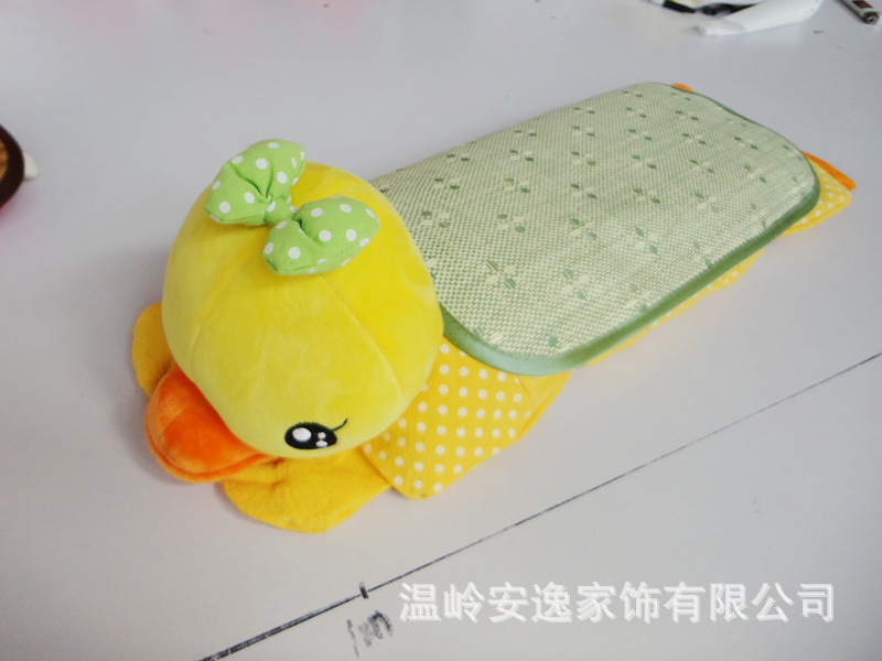 Wholesale Custom-Made High-Quality Linen Straw Baby Pillow Pillow Mat Memory Pillow Pillow Piece Bamboo Charcoal Pillow Piece 25*40