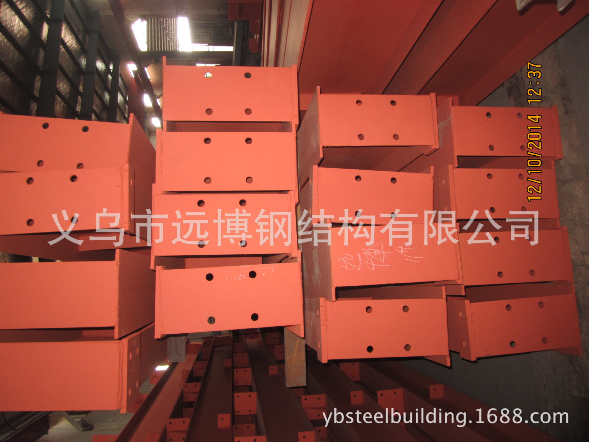 Завод стандартных стальных конструкций в Иу, склад с большим пролетом, проектирование стальных конструкций, обработка смет