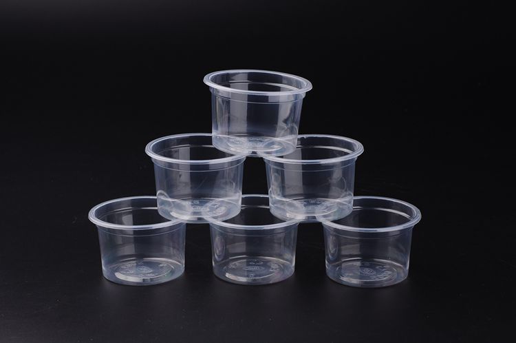 5 Ampoule 150ml Plastic Cup Disposable Pudding Cup Jelly Cup Double Skin Milk Bowl Fresh Milk Bar Yucong
