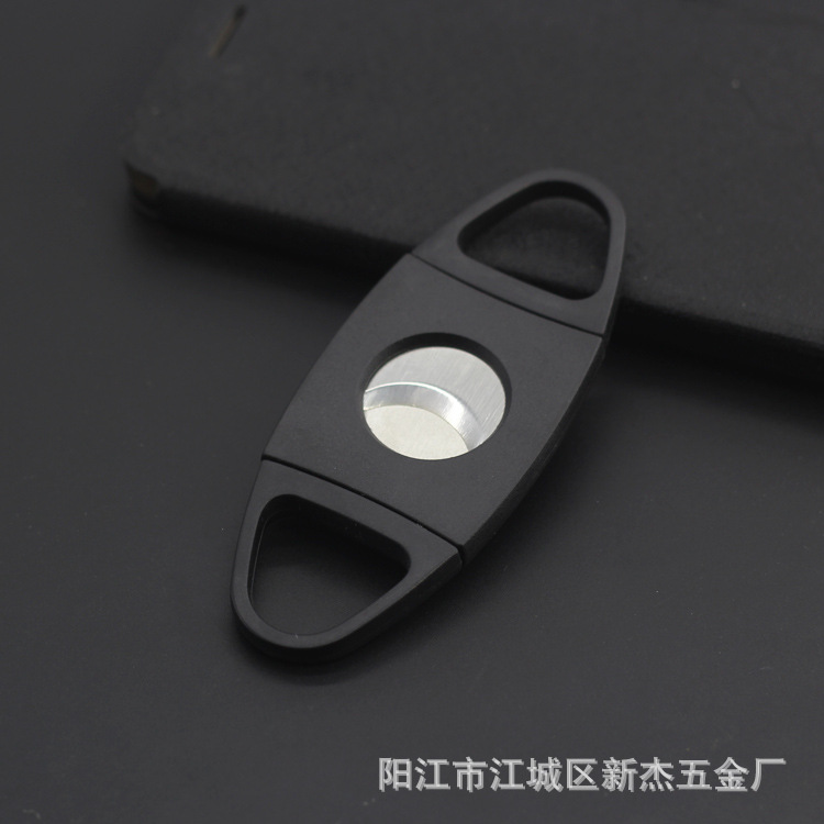 Ножницы для сигар с двойным пальцем, высококачественные ножницы из нержавеющей стали