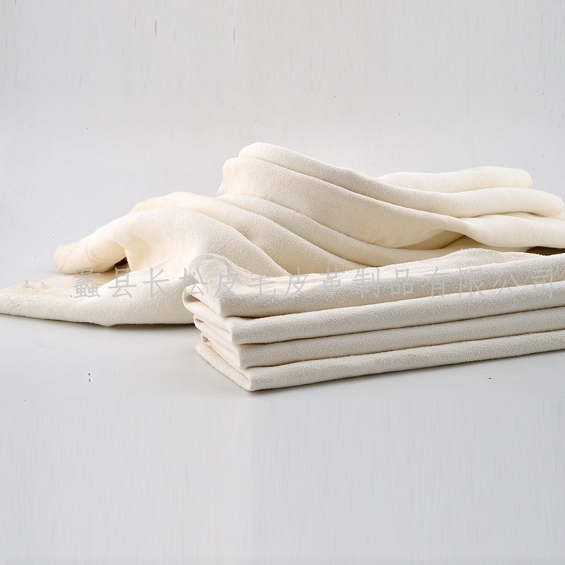 60*90 large deerskin towel leather car towel large absorbent chicken skin cloth suede towel for Car Washing