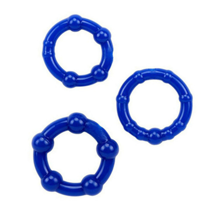 Pearl lock ring penis ring crystal ring foreskin ring sexy ring three-color ring men's adult sex products