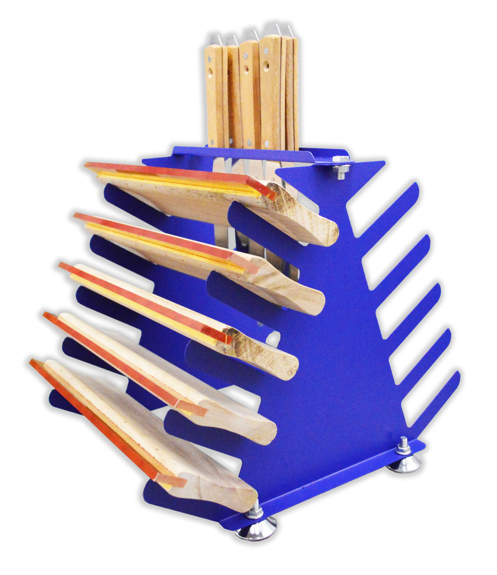 Yantai Heavenly 006351 Desktop Scraper Ink Adjustment Knife Holder (triangular on Both Sides)