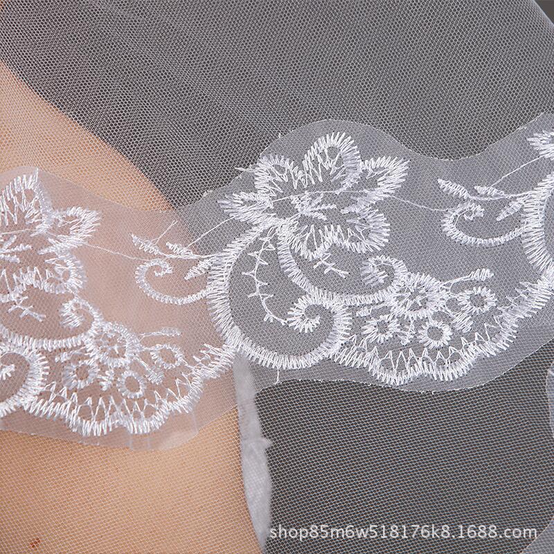 Special wholesale bridal wedding veil studio photography photo travel styling accessories short white hard net veil