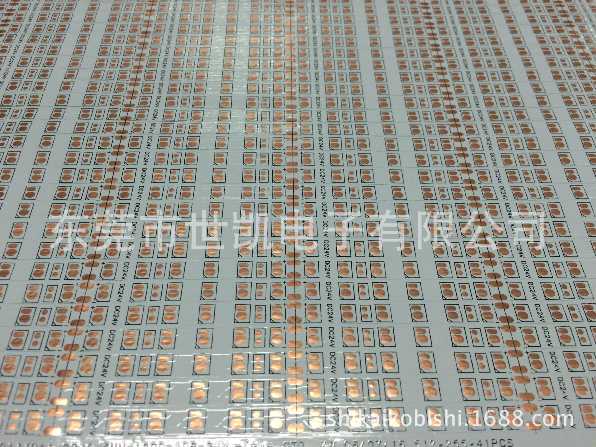 FPC flexible circuit board 2835 24v 120 lamp/meter 500 × 6mm double-sided craft single panel in stock