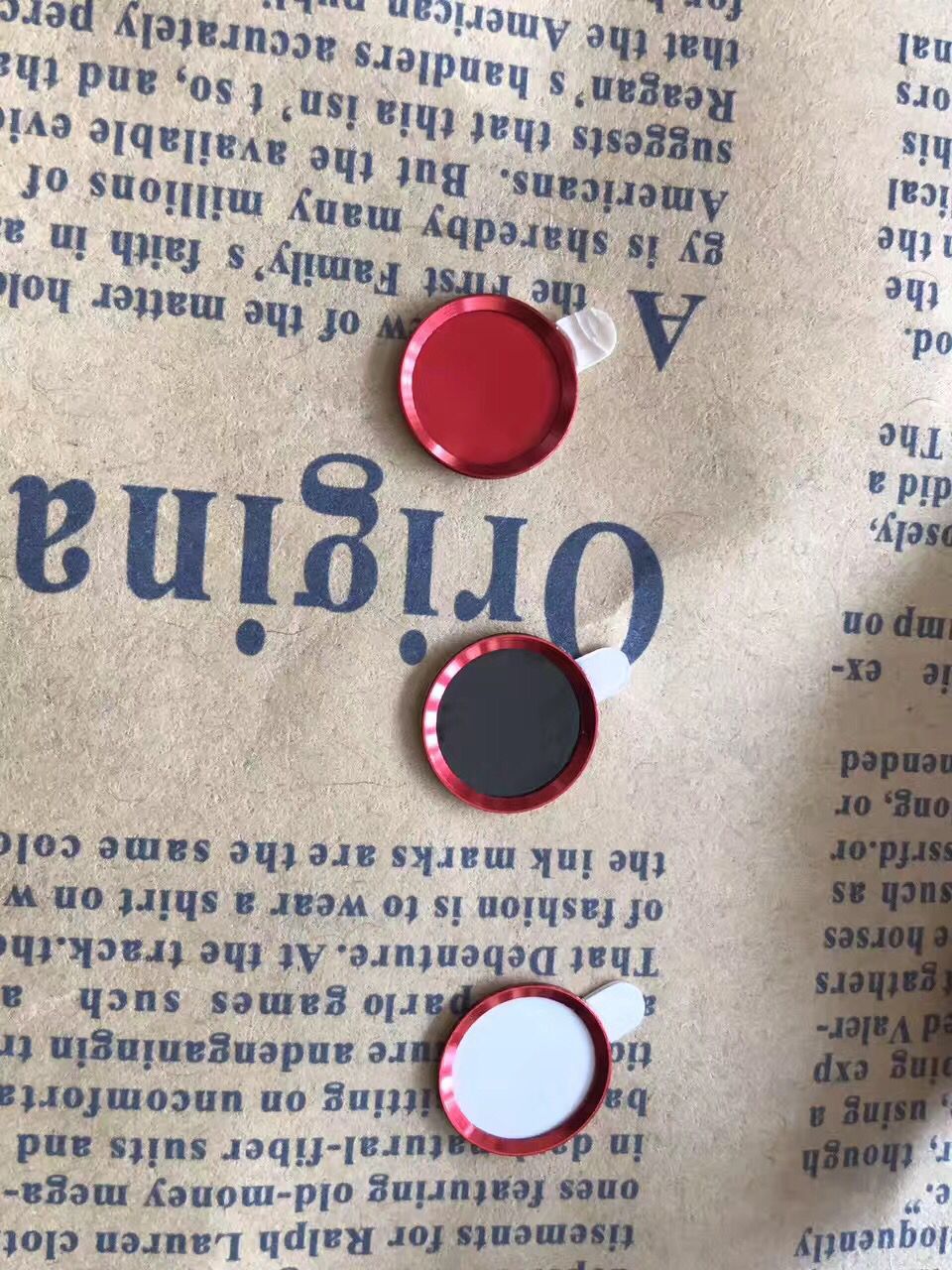 Применимо к наклейкам кнопок распознавания отпечатков пальцев iPhone7 применимо к металлической кнопке Apple 6plus HomeiPad