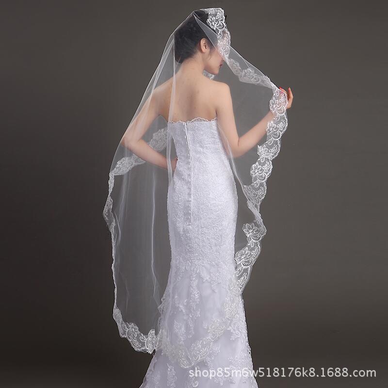 Special wholesale bridal wedding veil studio photography photo travel styling accessories short white hard net veil