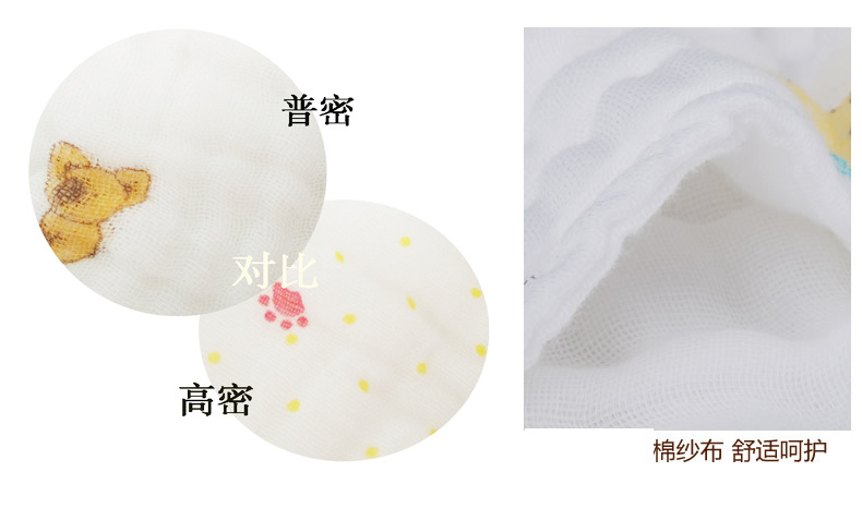 Six-layer universal washing gauze bath towel newborn Bath special square towel baby children towel multi-Specification