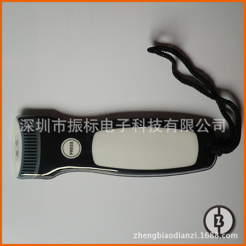 Manufacturer's pvc flat flashlight refrigerator magnet magnetic LED flashlight