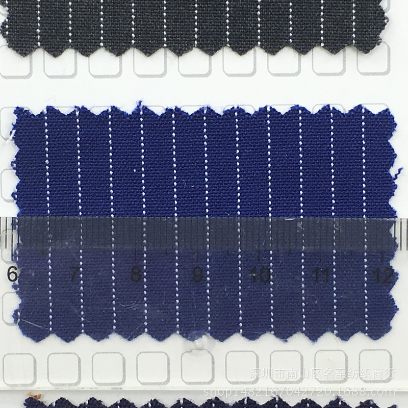 Factory direct supply new quality TR stripe 0.5 vertical stripe. Fashion men's and women's clothing suit skirt suit fabric