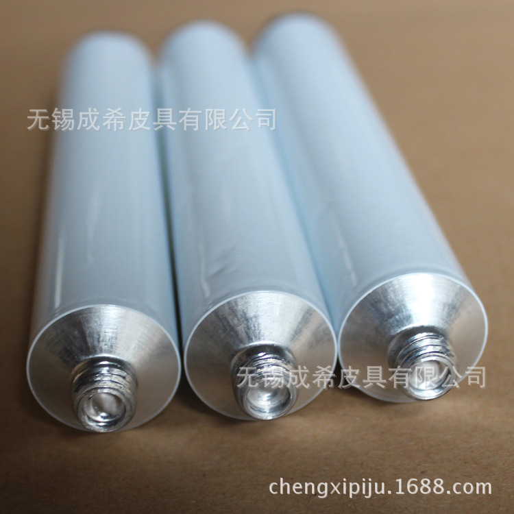 10ML white aluminum hose packing silicone sealant aluminum tube Art paint shoe polish toothpaste aluminum tube in stock supply
