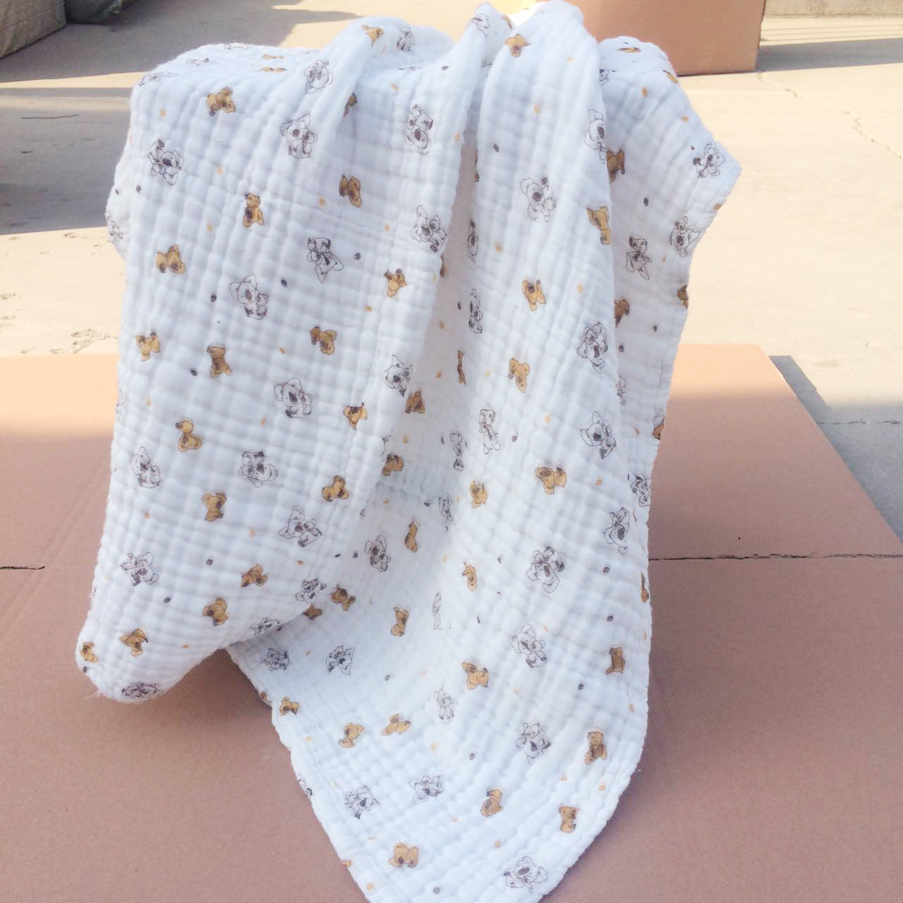 Six-layer universal washing gauze bath towel newborn Bath special square towel baby children towel multi-Specification