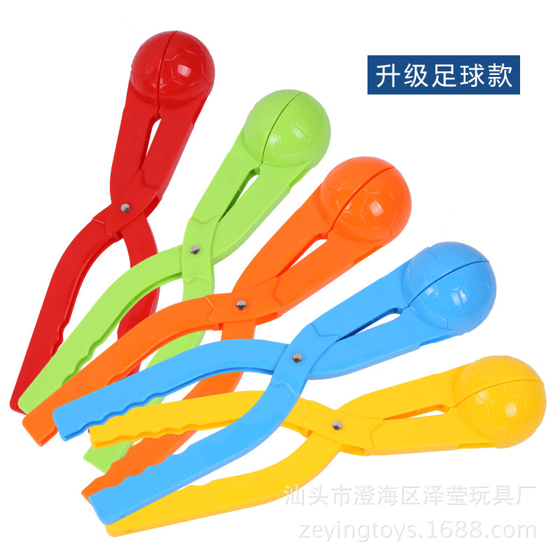 Новый улучшенный игрушечный клип для снежков утолщенный снежный клип с заклепкой детский инструмент для игры в снег