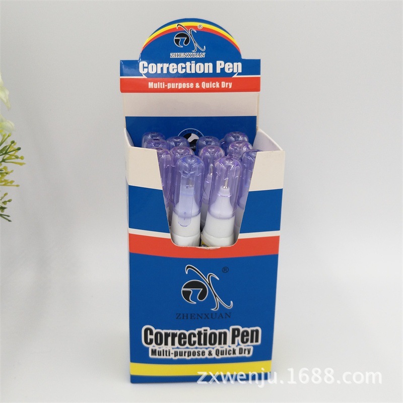 Factory correction fluid office supplies correction fluid quick-drying 9ml correction fluid correction fluid correction fluid wholesale correction belt