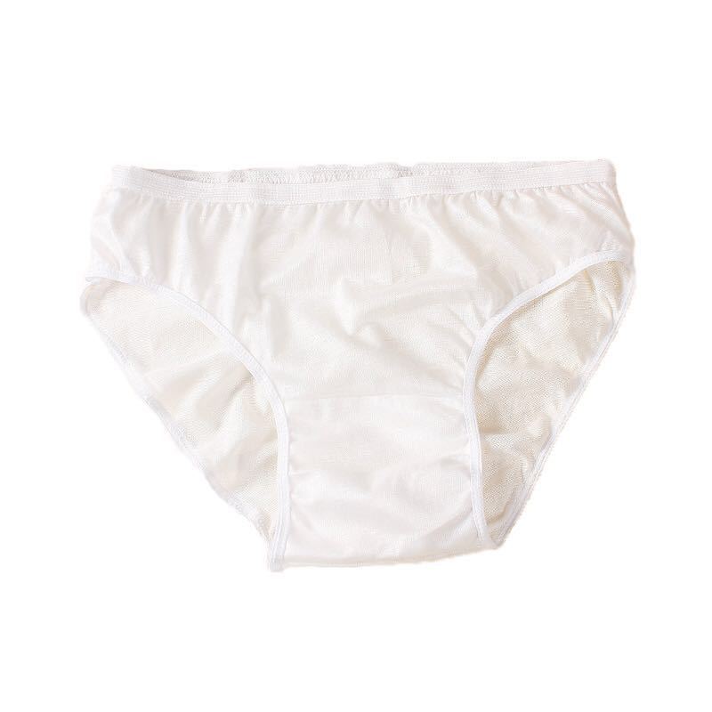 Factory direct polyester cotton disposable underwear men's sauna travel massage foot bath breathable pants pants shorts wholesale