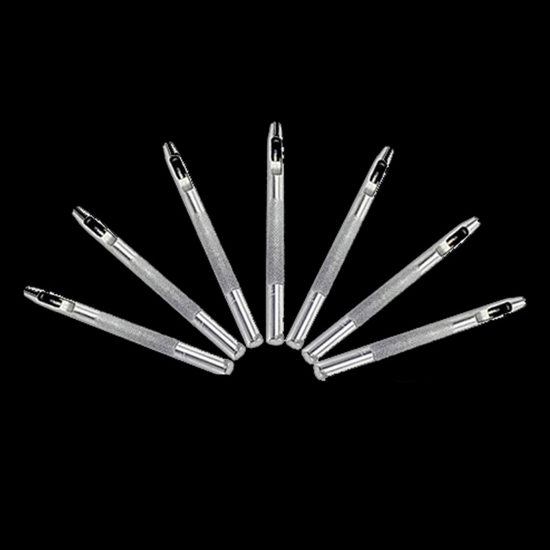 Factory Direct belt puncher electroplating punch punching needle 3.5MM round belt punching nail