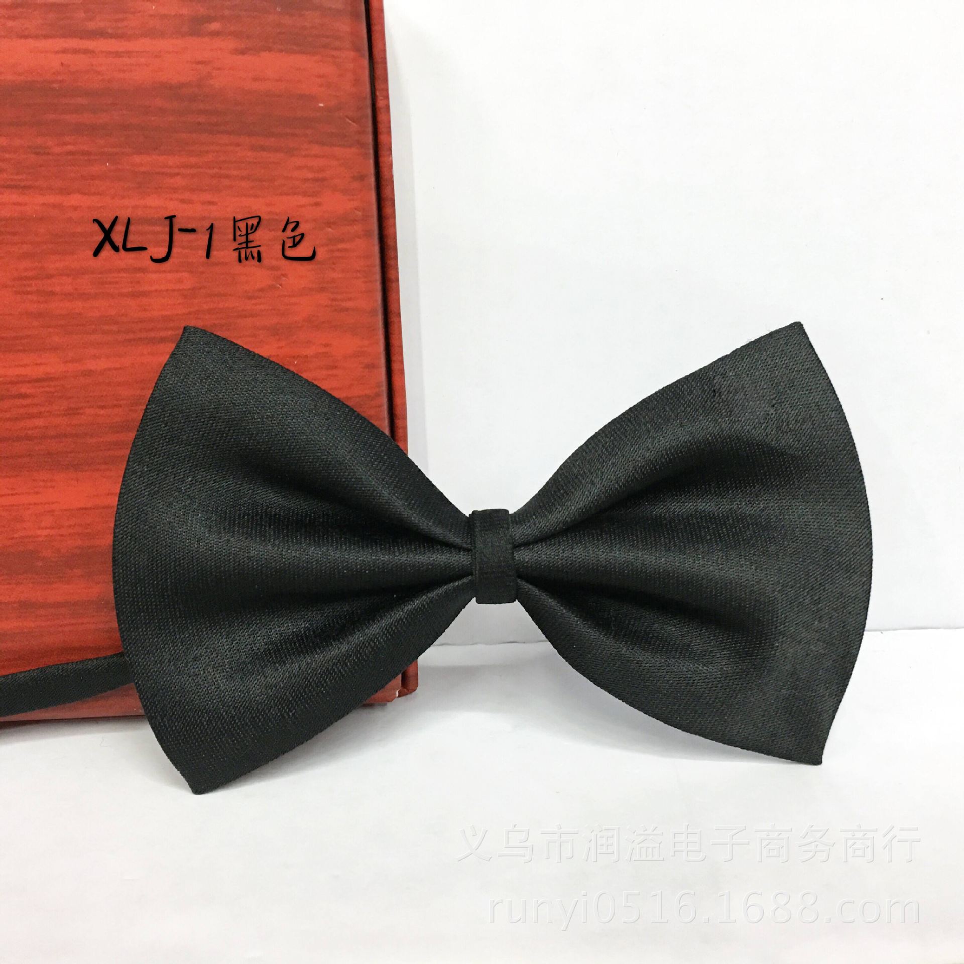 Children's bow tie polyester silk performance candy color handsome tide treasure bow tie pet wholesale
