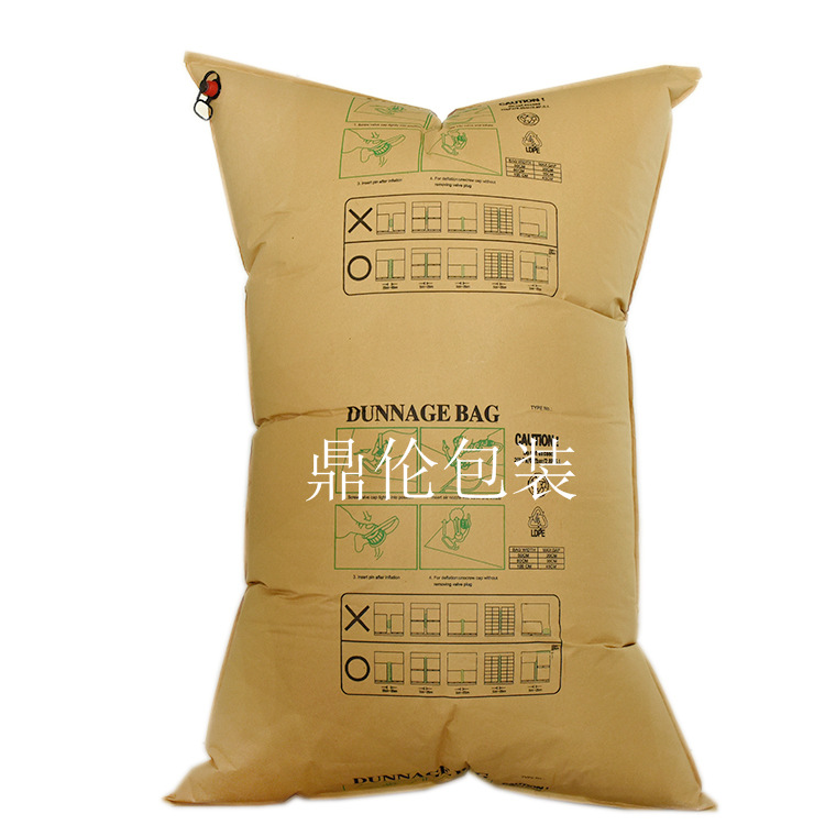 Контейнерная надувная сумка 100*180, логистика, транспортировка, антисресс, буферная сумка, заполнение щелей, крафт-бумажная надувная сумка