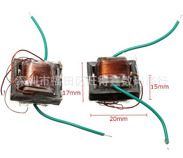 10KV высокочастотный трансформатор высокого напряжения/катушка повышения/плазменная зажигалка/набор для зажигания