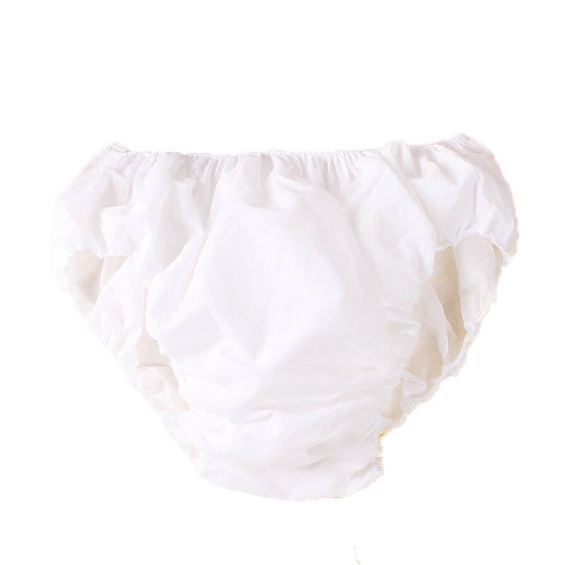 Factory SMS beauty salon one-time non-woven underwear men's and women's Sauna massage travel triangle shorts head Wholesale