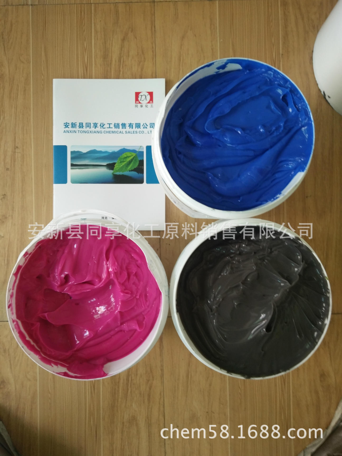 High Temperature Disappears, Irreversible Heat Achromatic Ink, High Temperature Disappears Ink, Blue Temperature-Sensitive Disappears Ink, Thread Paste