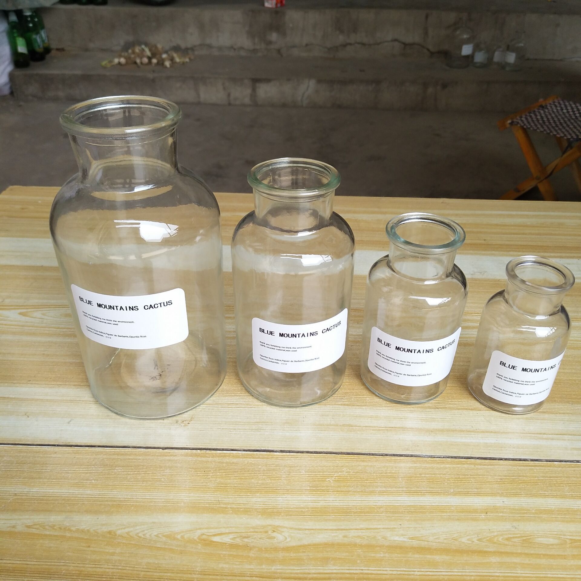 Spot Nordic Small Brown Bottle ins Style Transparent Brown Living Room Decorative Flower Ornaments Jewelry Hydroponic Glass Vase